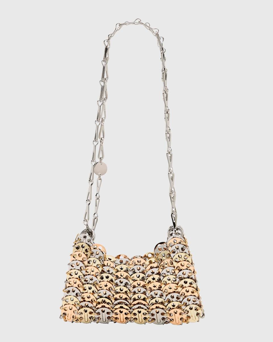Sac a Main Tricolor Disc Shoulder Bag